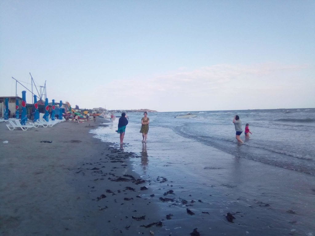 Коблево погода море