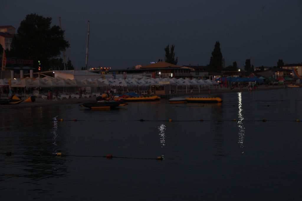 Коблево море вечер